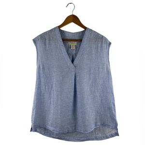 Cynthia Rowley Light Blue Sleeveless Blouse